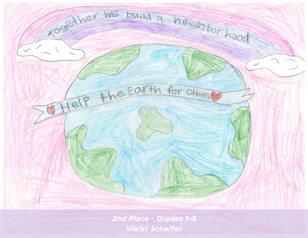 2nd Place
Grade 1-3 Violet Shaffer