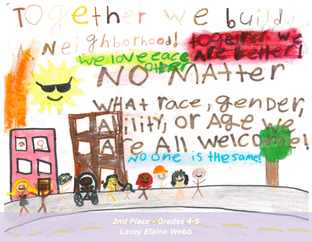2nd Place Grade 4-5 Lacey Elaine Webb